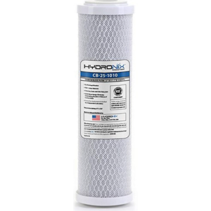 Hydronix HX-CB-25-1010/3 Reverse Osmosis & Drinking NSF Coconut Carbon Block Water Filter 2.5 x 10, 10 Micron