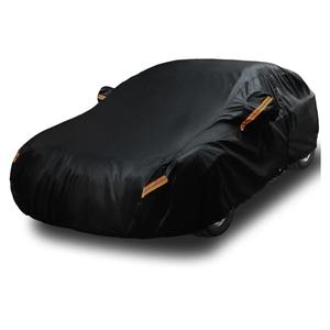 EzyShade 10-Layer Car Cover Waterproof All Weather [See Vehicle Size Chart for Accurate Fit] Outdoor Full Exterior Covers for Automobiles Sedan Hatch. Rain Sun, Snow. Black, Size A1 