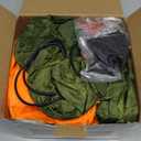 Minetom 3.44 FT Trunk or Treat Car Decorations Kit, Quick-Inflating Halloween Inflatable Outdoor Decorations, Blow-Up Animated Dinosaur Trunk Decor with 4 LEDs for Car, Halloween Outdoor Yard Decor