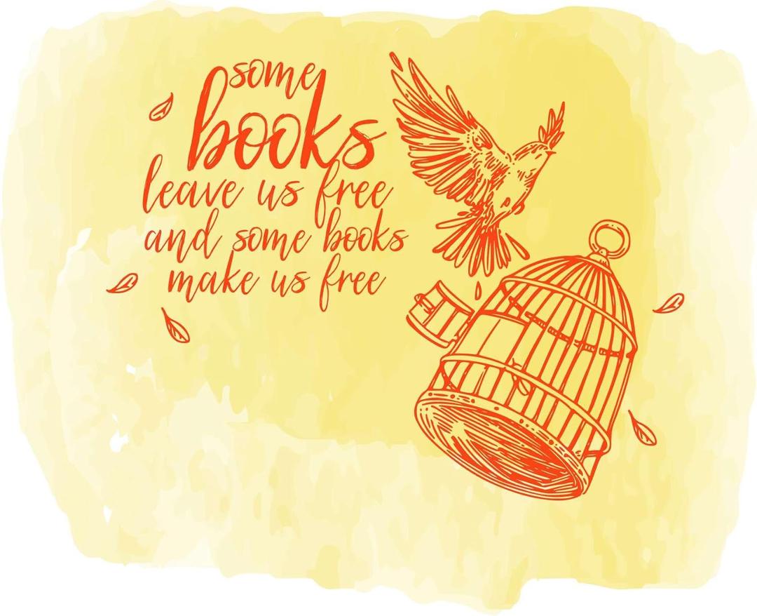 Family Leave Us Free Motivational Quote Wall Decal Decoration Make Us Free Books Quote Book Lovers Bookish Quotes Readers Lasts Years and Easily Removable - Size: 30 in(W) x 24 in(H)