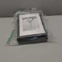 upsimples 8x10 Picture Frame Set of 5, Display Pictures 5x7 with Mat or 8 x 10 Without, Wall Gallery Photo Frames, Black