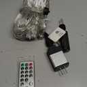 WBao Christmas Lights, 200LED 9.8ft x 6.6ft Christmas Bush Lights, 8 Modes, Timer, End to End Connectable, Waterproof Design for Lawn, Bush, Tree Outdoor Xmas Decorations, Red Green (Clear Wire)