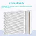 2Packs401 Replacement Furnace Filter Compatible with AprilAire 2400, Space-Gard 2400 Whole-House Air Purifiers - MERV 13, 16x25x6 Air Filter