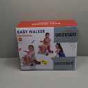 QDRAGON 5 in 1 Walker for Baby Girl, Baby Push Walkers, Assemble as Scooter/Motorbike/Activity Center/Detachable Panel, Walking Toys for Infants 6-12 Months, Red