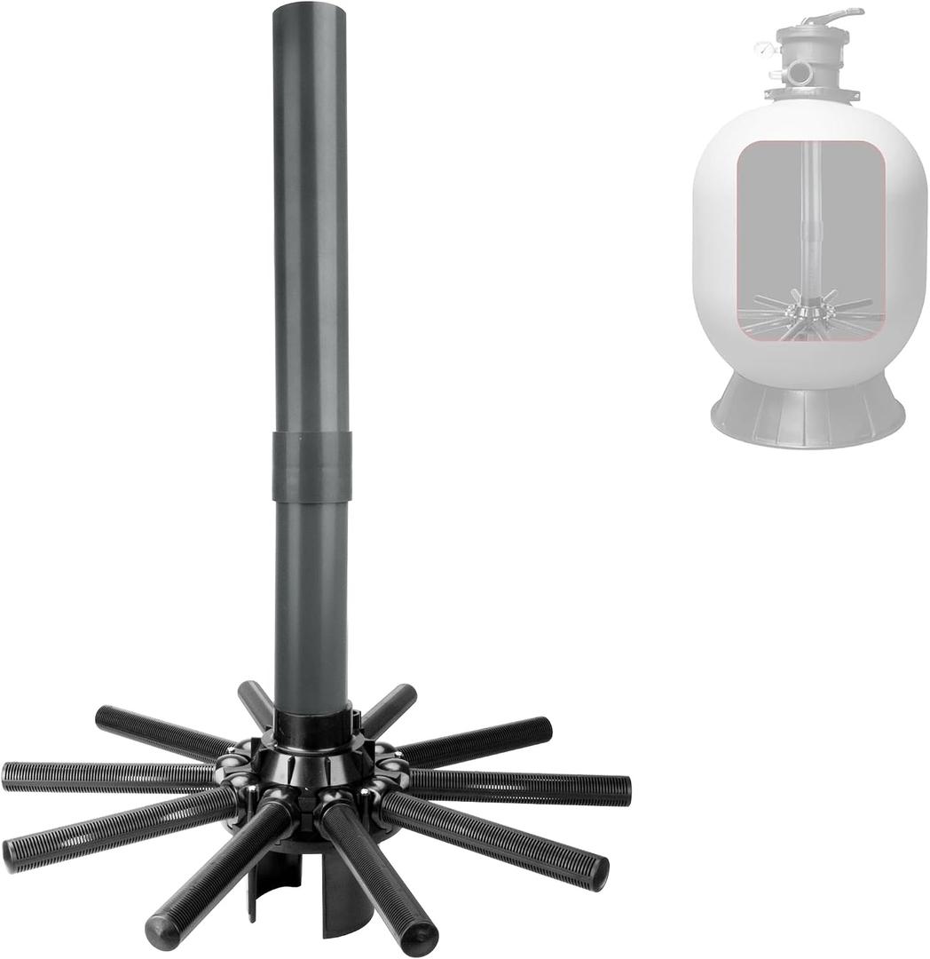 SX230DA Pool Filter Parts Lateral Assembly with Center Pipe Compatible with Hayward Pro Series Sand Filter Models S230T (2003- Present)
