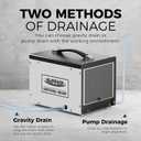 ALORAIR Crawl Space/Basement Dehumidifier 70 Pint with Pump, Automatic Defrost, Up to 1000 Sq Ft Commercial Dehumidifier, Memory Start, cETL Listed