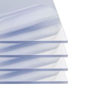 Online Metal Supply 0.118"" (1/8"") x 24"" x 48"", Polycarbonate Plastic Sheet, Clear, (4 Pack)
