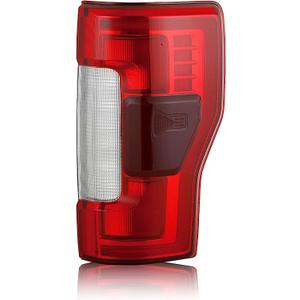 LED Tail Lights W/Blind Spot W/oModule Compatible With 2017 2018 2019 Ford F-250 F350 F450 Super Duty Taillight Rear Brake Lamp Signal Assembly Right Passenger Side KC3Z13404B(RH 17-19 F250)