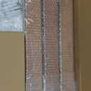 20 Inch Folding Teak Shower Bench - Wall Mounted Space-Saving Shower Seat for Elderly & Adults, Brushed Nickel Cover, 400lb Weight Capacity, Ideal for Shower, S