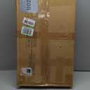 Fully Assembled Walnut Luggage Racks Set of 2, Bamboo Luggage Rack Stand for Guest Room, 5 Nylon Straps, 26.77" Folding Suitcase Stand with Storage Shelf for Bedroom Hotel, Holds up to 165 Lbs