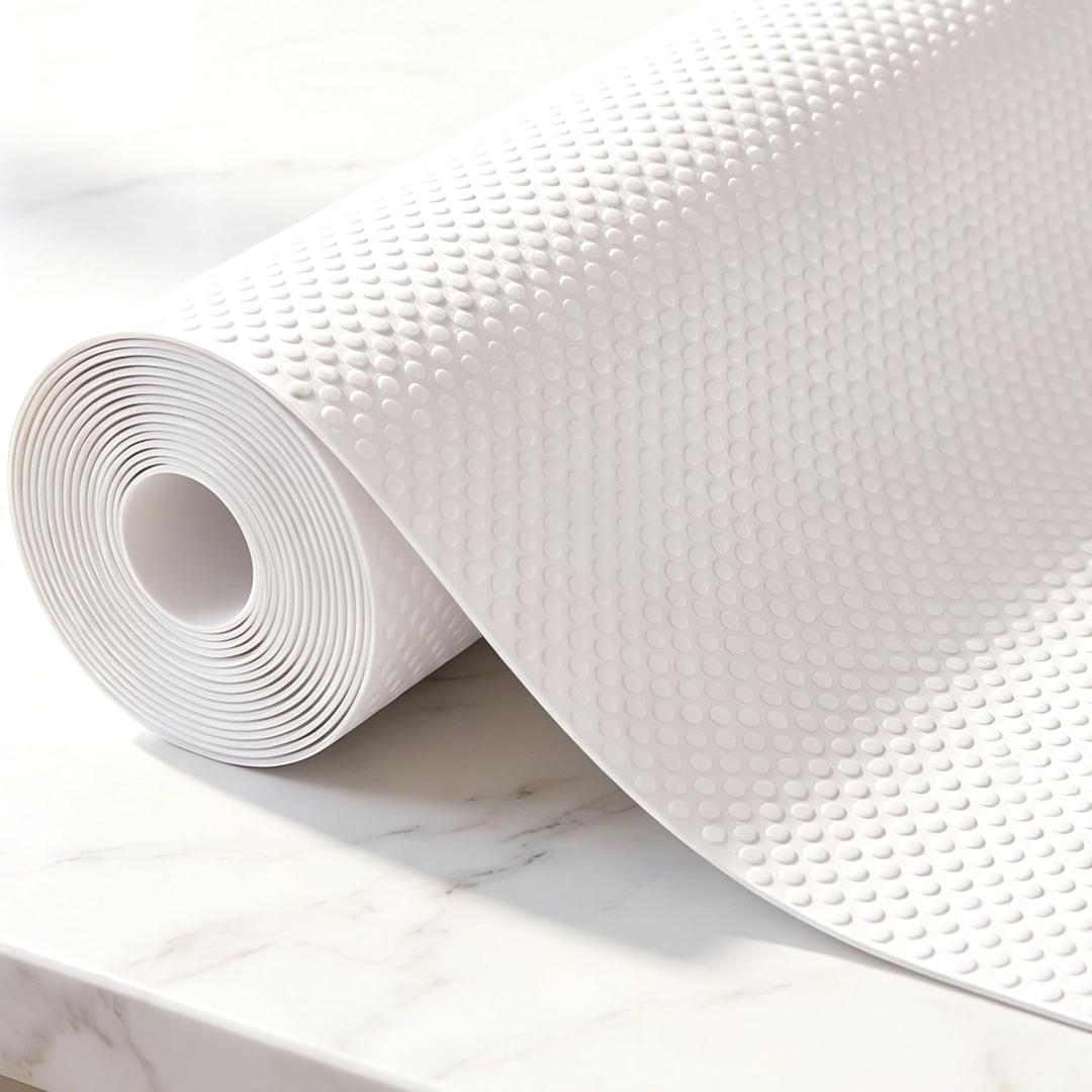 Shelf Liner Adhesive Drawer Cabinet Paper Liners 24 Inch Wide X 20 Ft, 24"W x 240"L