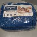 CozyLux King Size Comforter Set Teal - 7 Pieces Bed in a Bag King, Luxury Soft Bed Set for All Seasons, Bedding Set with Down Alternative Comforter, Sheets, Pillowcases & Shams