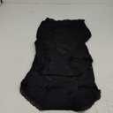 Womens High Waisted Cotton Underwear Comfortable Lace Stretch Soft Paintes Breathable Full Coverage 4 Pack Briefs (Large, Black)