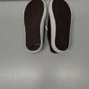 Toddler Little Kid Cushioned Canvas Shoes Slip On Sneakers Soft and Durable (Black White) Little Kid 12