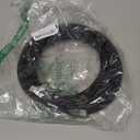 Cat6a Ethernet Cable Slim 100ft Outdoor&Indoor, 28AWG Pure Copper Cat6 Internet Cable for Waterproof & Direct Burial, Flexible Cat6 Ethernet Cable 10G 550MHZ, Cat 6 Network cable for Indoor Black