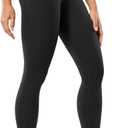 CRZ YOGA Butterluxe Workout Leggings Pockets 28'' - High Waisted Gym Womens Yoga Pants Running Buttery Soft (Small, Black)