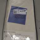 100% Blackout Shield Linen Blackout Curtains for Bedroom 108 Inches Long, Back Tab/Rod Pocket Living Room Drapes, Thermal Insulated Blackout Curtains 2 Panels Set, 50" W x 108" L,Cream