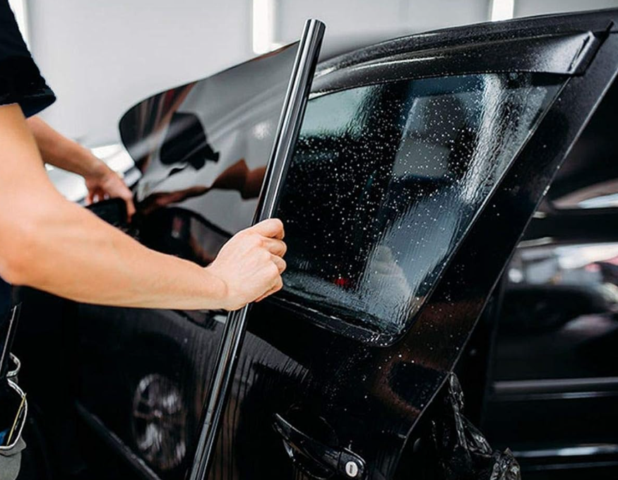 Mkbrother® Car Window Tint Film - 20% VLT 40" in x 10' Ft (40" x 120") Roll, UV & Heat Blocking, Scratch Resistant, Privacy Adhesive Film for Auto & Home Windows