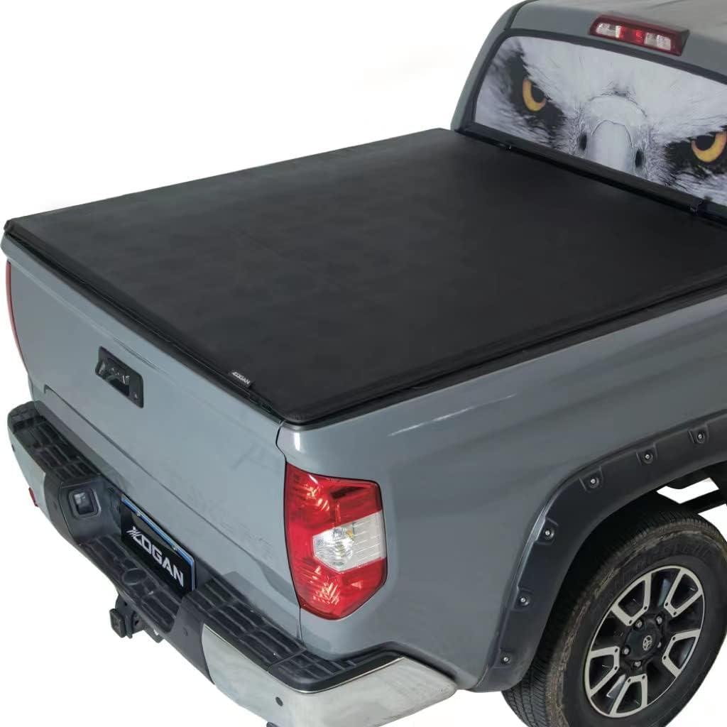 Logan Light Weight Hard Fold for 2017-2023 Honda Ridgeline,Hard Folding Tonneau Cover Compatible with 2017 2018 2019 2020 2021 2022 2023 Honda