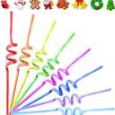 24 Reusable Straws Party Favors Party Decoration Birthday Party Decoration Supplies Classroom Straws Goodie Gifts