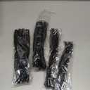 50 Pack Plastic Spiral Binding Coils 4:1 Pitch Spiral Binding Coils Binding Kit Multi Size Black Spiral Binding 1/4 5/16 1/2 3/4 Inch