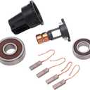 Bosch Alternator Brushes Alternator Rebuild Kit Alternator Bearing Repair Kit Alternator Repair Kit Slip Ring Brushes Bearings Set 230090 Replacement for Bosch 0124515010