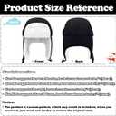 Sarfel Toddler Winter Hat Baby Winter Hat Waterproof Infant Kids Snow Hats Warm Fleece Toddler Trapper Hats Kids Beanie Cap (12-24 Months)