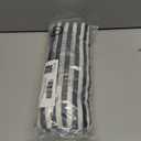 AlvaQ Womens Oversized Sweatshirt 2024 Casual Crewneck Long Sleeve Colorblock Striped Pullover Tunic Tops Outfits (L)