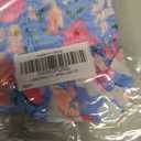 Little Bitty Toddler Girl Smocked Dress Floral Flutter Sleeve Ruffle Dresses Girls Summer Outfits Beach Sundress 2-7 Years (5T, Lilac)