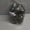 Christmas Ornaments Set with 36pcs Shatterproof Christmas Tree Decorations Multi-Size Christmas Ball Ornaments with 7 Styles Dark Green