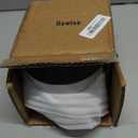 Cottagecore 5 inch Ceramic Cat Food Bowl, White, 3 Bowls Set