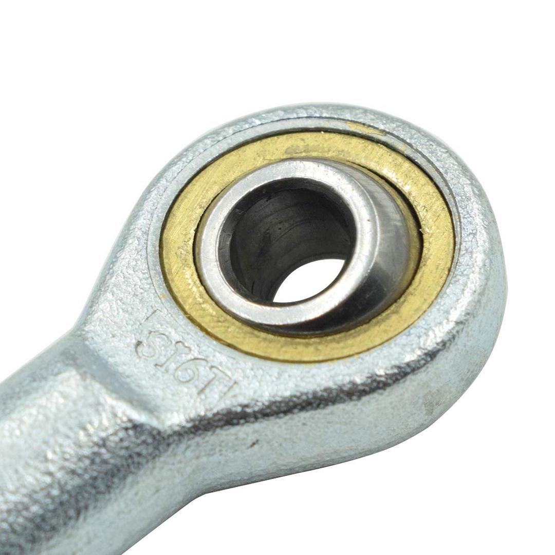 6mm Inside Dia Rod End Bearing Self Lubricating, M6 x 1.0 Female Thread Connector Joint, SI6T/K Rod End Ball Bearing, Pack of 2