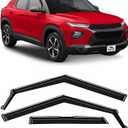 Voron Glass in-Channel Extra Durable Rain Guards for Chevrolet (Chevy) Trailblazer 2021-2025, Window Deflectors, Vent Window Visors, 4 Pieces - 200678