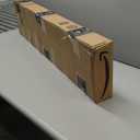 Adjustable Garland Hanger for Front Door - Fits 28" to 80" Doors, Wreath Holder Christmas, Halloween Decorations No Screws/Drilling Damage-Free Installation Garland Door, with 3 Hooks Tension Rod