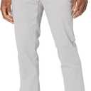 Amazon Essentials Mens Athletic-Fit Casual Stretch Chino Pant (30W x 32L, Grey)