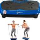 Lifepro Vibration Plate Exercise Machine for Lymphatic Drainage Whole Body Vibration Platform with Resistance Bands for Home Workout Low-Impact Vibrating Plate for Body Toning