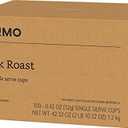 Amazon Brand - Solimo Dark Roast Coffee Pods, Compatible with Keurig 2.0 K-Cup Brewers 100 Count(Pack of 1)