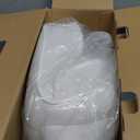 Extra Thick Large Bath Pillow with Neck,Back,Head Support for Bathtub, Spa, Soaking White(21''x17'')