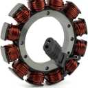 Tykick Stator for Harley Davidson Dyna Glide Electra Glide Fat Boy Heritage Softail Low Rider Night Train Road King Softail Springer Super Glide Tour Glide 1989-1999 32 Amp Replace 29970-88 HD01-123