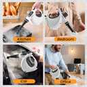 Saker Handheld Steam Cleaner New,Portable Steam Cleaner for Home,1050W Steam Cleaner,8 Fiber Cloths for Quick Heating & Deep Cleaning of Floors, Cars, and Kitchen