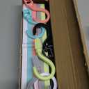 Closet Organizers and Storage,College Dorm Room Essentials,Pack of 6 Multifunctional Organizer Magic Space Saving Hangers with 9 Holes Storage Organization for Wardrobe Closet (Multicolor, 6 Pack)