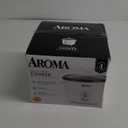 Aroma Housewares Aroma 6-cup (cooked) 1.5 Qt. One Touch Rice Cooker, White (ARC-363NG), 6 cup cooked/ 3 cup uncook/ 1.5 Qt.
