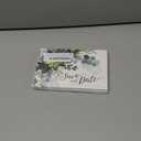 Canopy Street Save The Date Greenery Floral Postcards / 50 Beautiful Mailing Postcards / 6" x 4" Botanical Wedding Fill In Note Cards