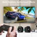 3.5mm to 2 Male RCA Cable 25FT, Stereo Audio Adapter Braided Hi-Fi Sound Auxiliary Y Splitter, Metal Shell Shielded Aux RCA Y Cord Compatible with Smartphone MP3 Tablet Speaker