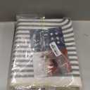 Lahome Rainbow Black Bathroom Laundry Room Rug, 2x5 Black Washable Hallway Runner Rug Non Slip, Non Shedding Kitchen Mats for Floor Woven Carpet for Bathroom Entryway Foyer