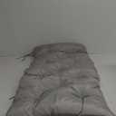Outdoor Bench Cushion Waterproof Light Grey Bench Cushions for Garden Furniture Patio Lounger Porch Swing Outdoor Loveseat Pads 40"*20" Light Grey