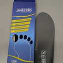 Plantar Fasciitis Feet Insoles Arch Supports Orthotics Inserts Relieve Flat Feet, High Arch (Men's 9-9 1/2 | Women's 11-11 1/2) (Gray)