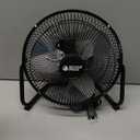 BEYOND BREEZE Floor Fan 9 Inch, 3-Speed Portable Metal Fan with Adjustable Tilt, Quiet Small Cradle Floor Fan for Home, Office, Bedroom