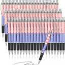 Tenare 200 Pcs Veterans Gift American Flag Pen Patriotic Pens Bulk USA Ballpoint Pen with Retractable Flag Barrel for Veterans Day Memorial Gifts Office Party Supplies