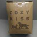 COZY KISS Dog Stairs for Small Dogs 19.7" H, Curved Dog Step for Puppy, Older or Cat, Medium Pet Ramp for Sofa, Couch or Bed, Ladder with High Density Foam, 4 Step, 15.7x28.3x19.7 inch, Grey